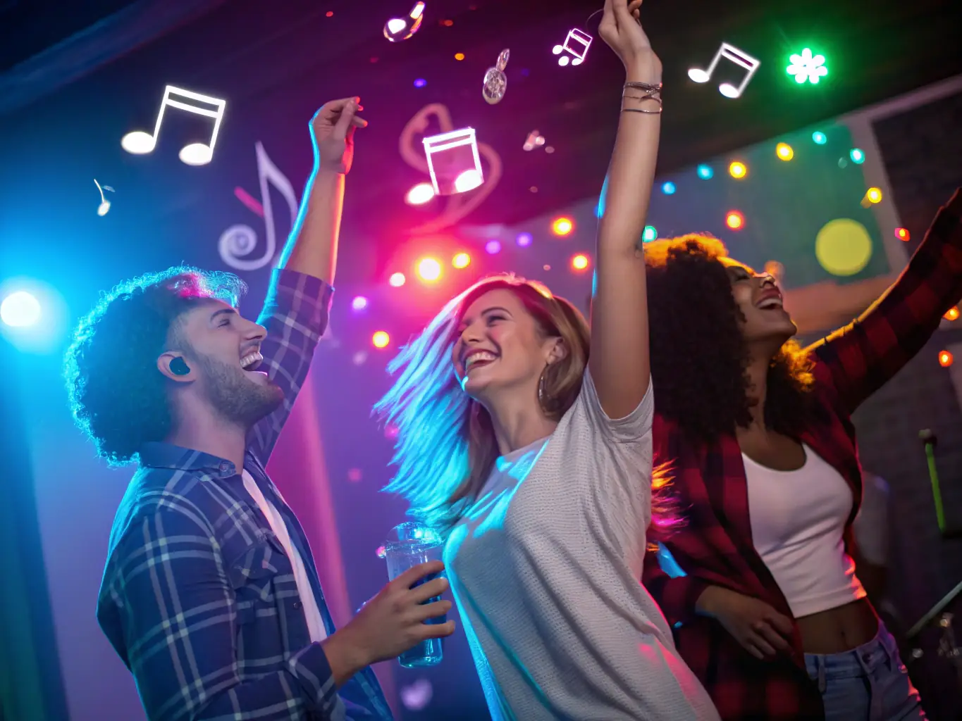 An energetic image of a group of teenagers participating in a Zumba class, highlighting the physical activity programs offered by Madinina Sport Passion.